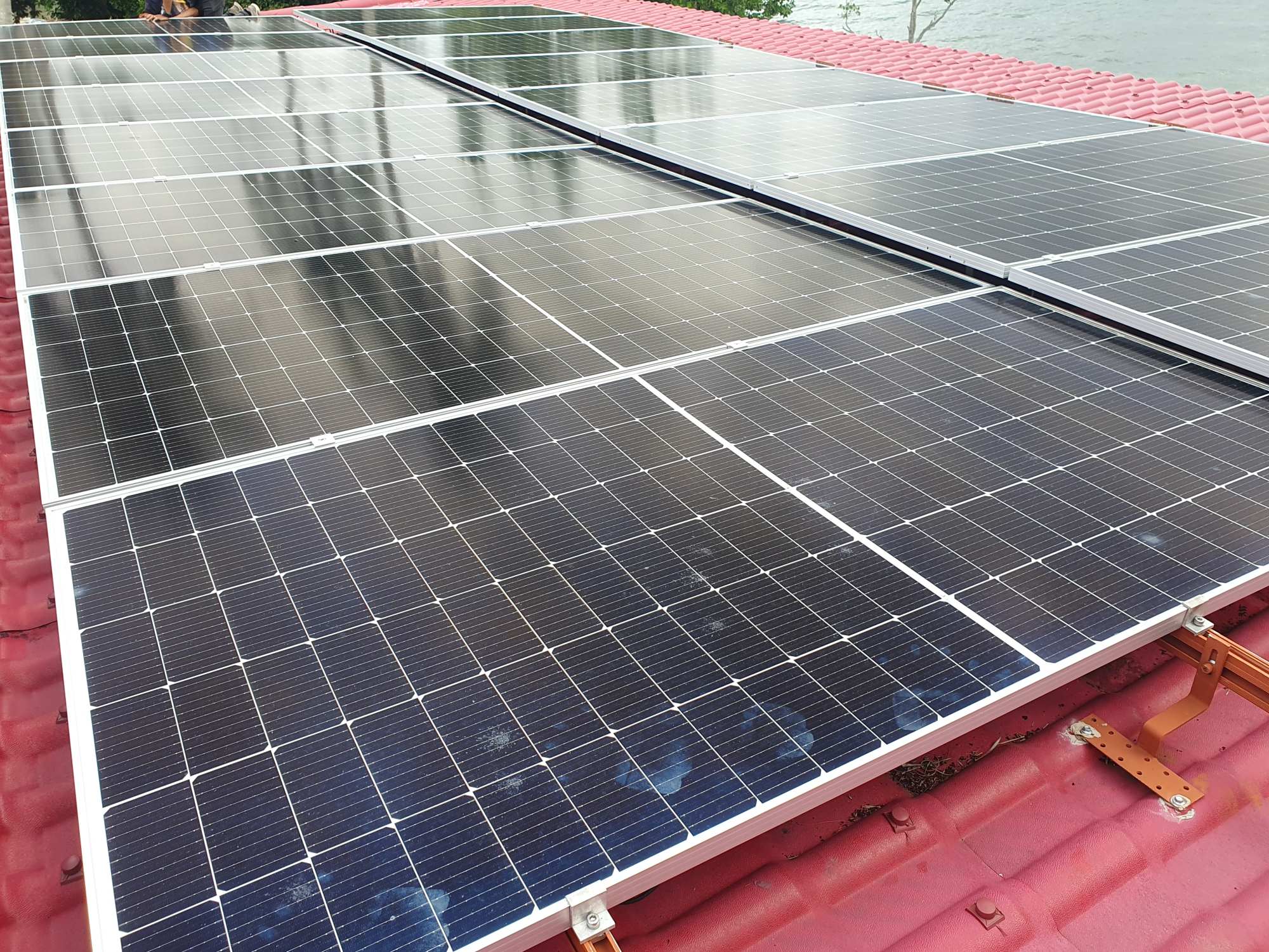 Solazone panels at Mati